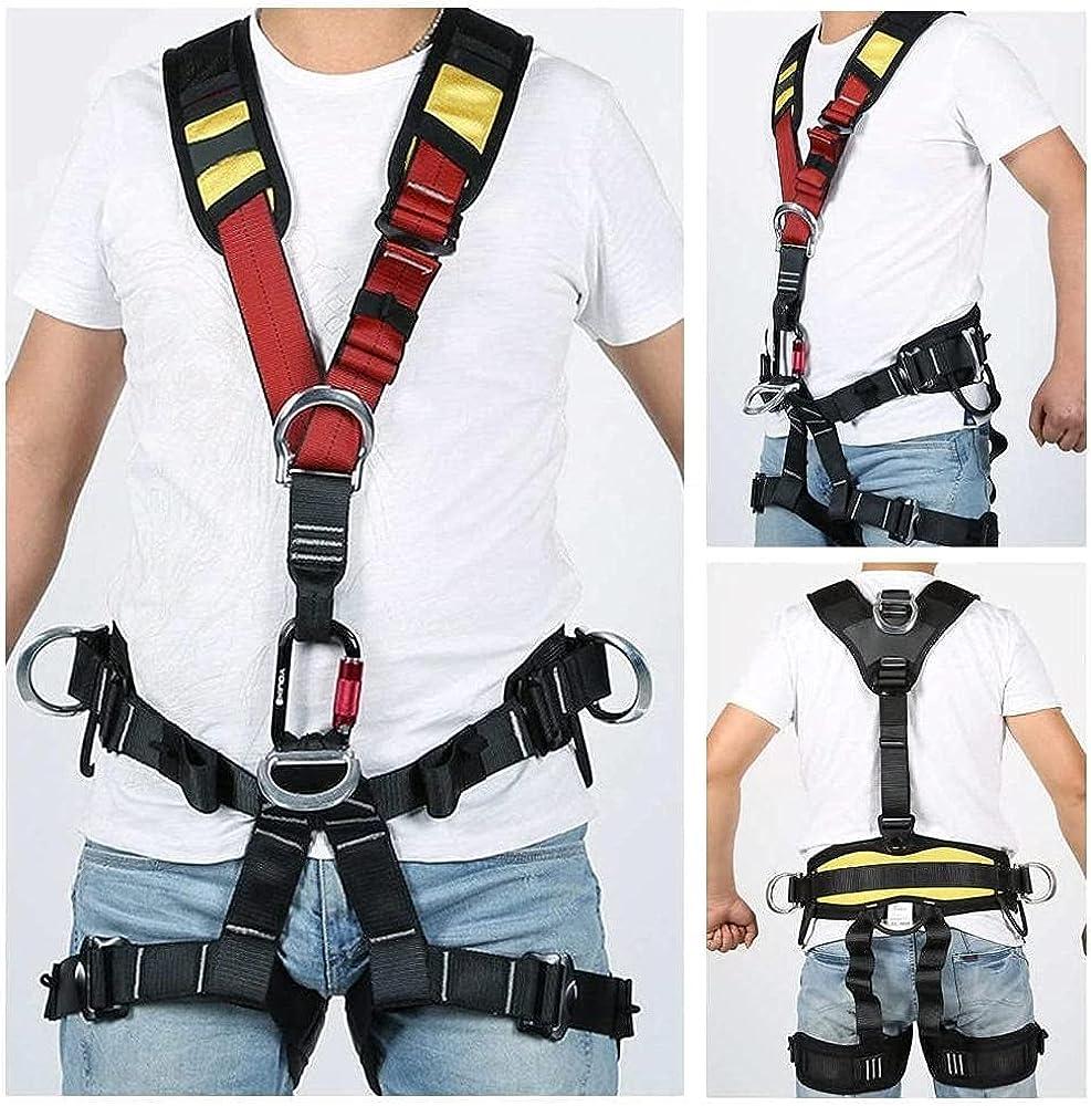 Climbing Belt Full Body Tree Climbing Harness 5-Point Full Body