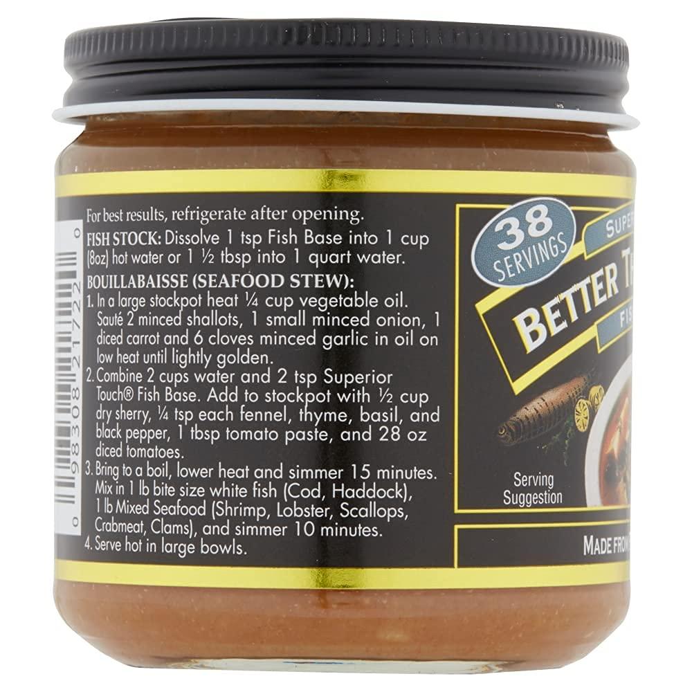 Better Than Bouillon Fish Base, 8 OZ