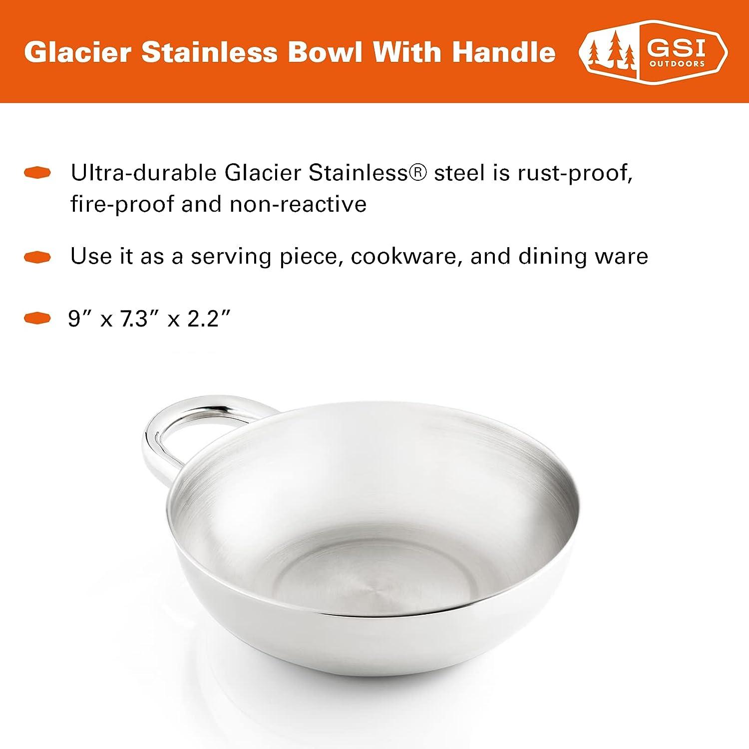 GSI Outdoors Tazza Glacier Stainless In Acciaio Inox Per Campeggio Ed Escursionismo - Multicolore