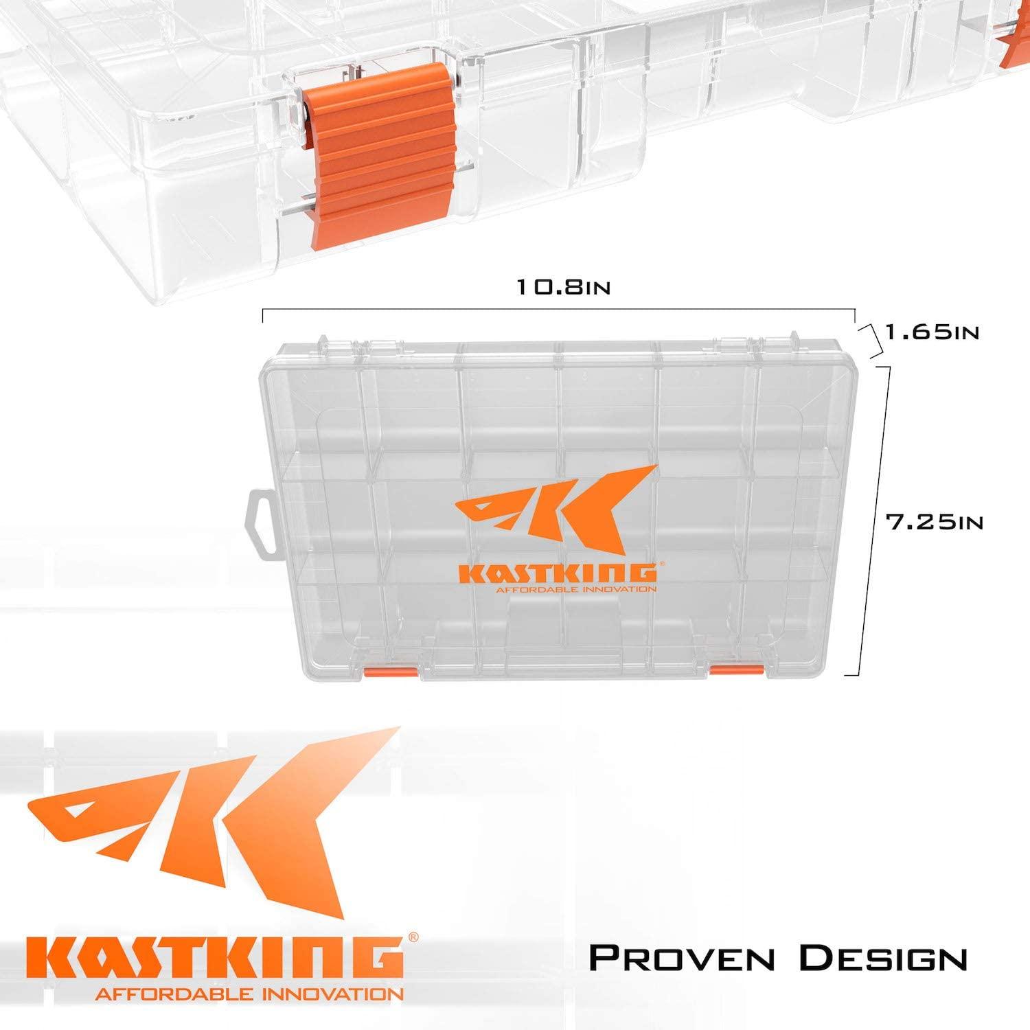 KastKing Tackle Boxes, Plastic Box, Plastic Storage Organizer Box