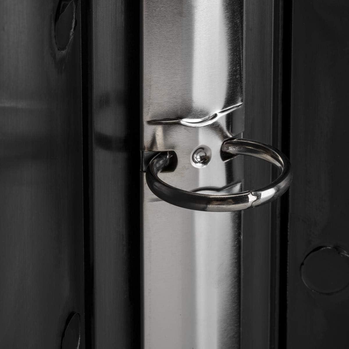 Beseler 12.1x10.2" Archival Binder with Rings Black