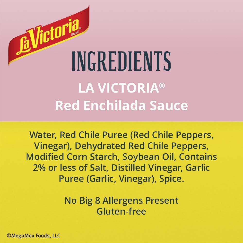 La Victoria Traditional Red Enchilada Sauce Mild, 10 Ounce (Pack of 12)