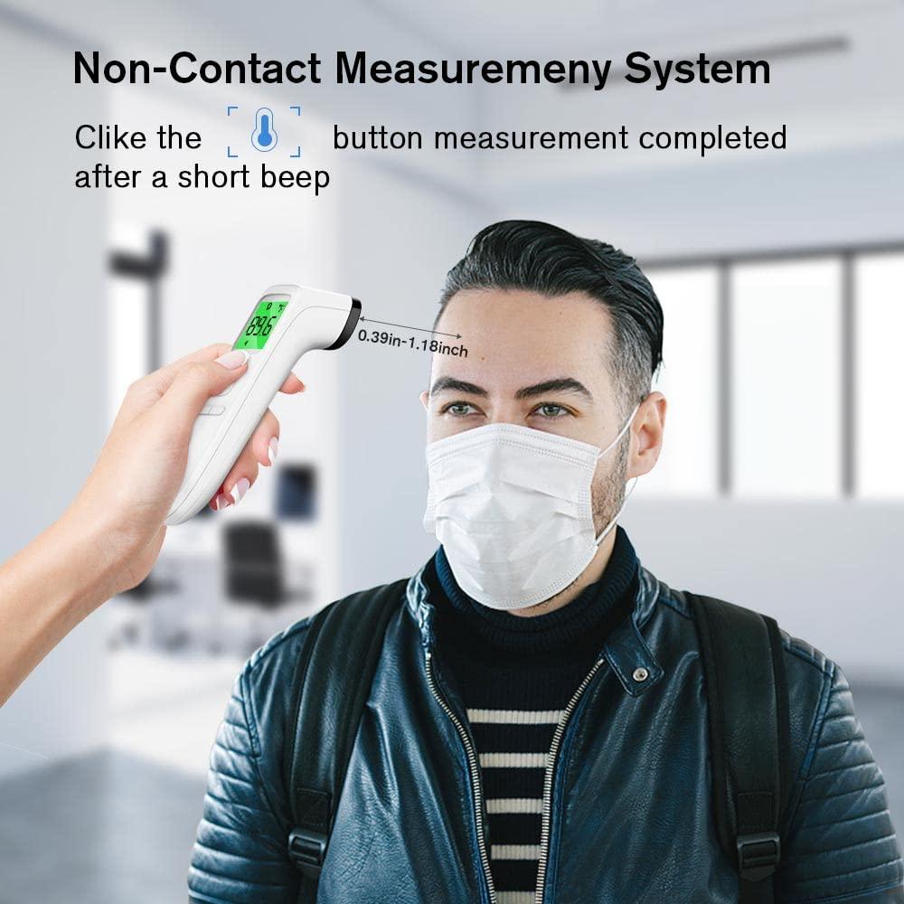GoodBaby Touchless Forehead Thermometer Fever Alarm & Memory Function