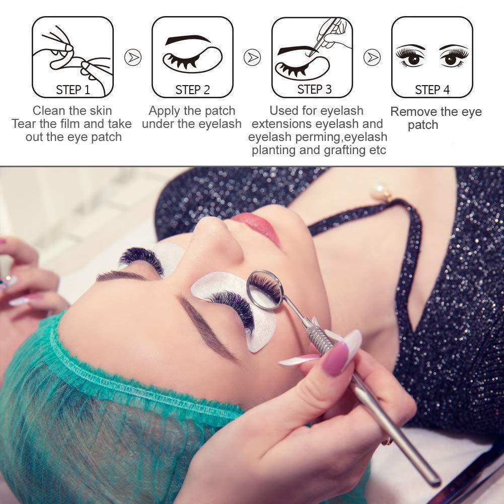 Under Eye Pads, Lint Free Lash Extension Eye Gel Patches for Beauty