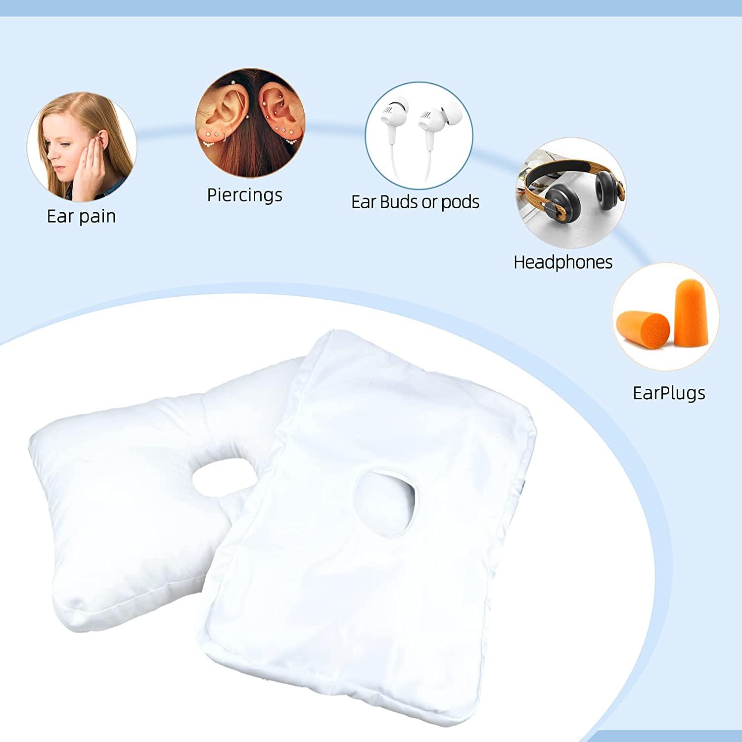 Pillow with a Hole for CNH and Ear Pain Ear Inflammation Pressure Sores