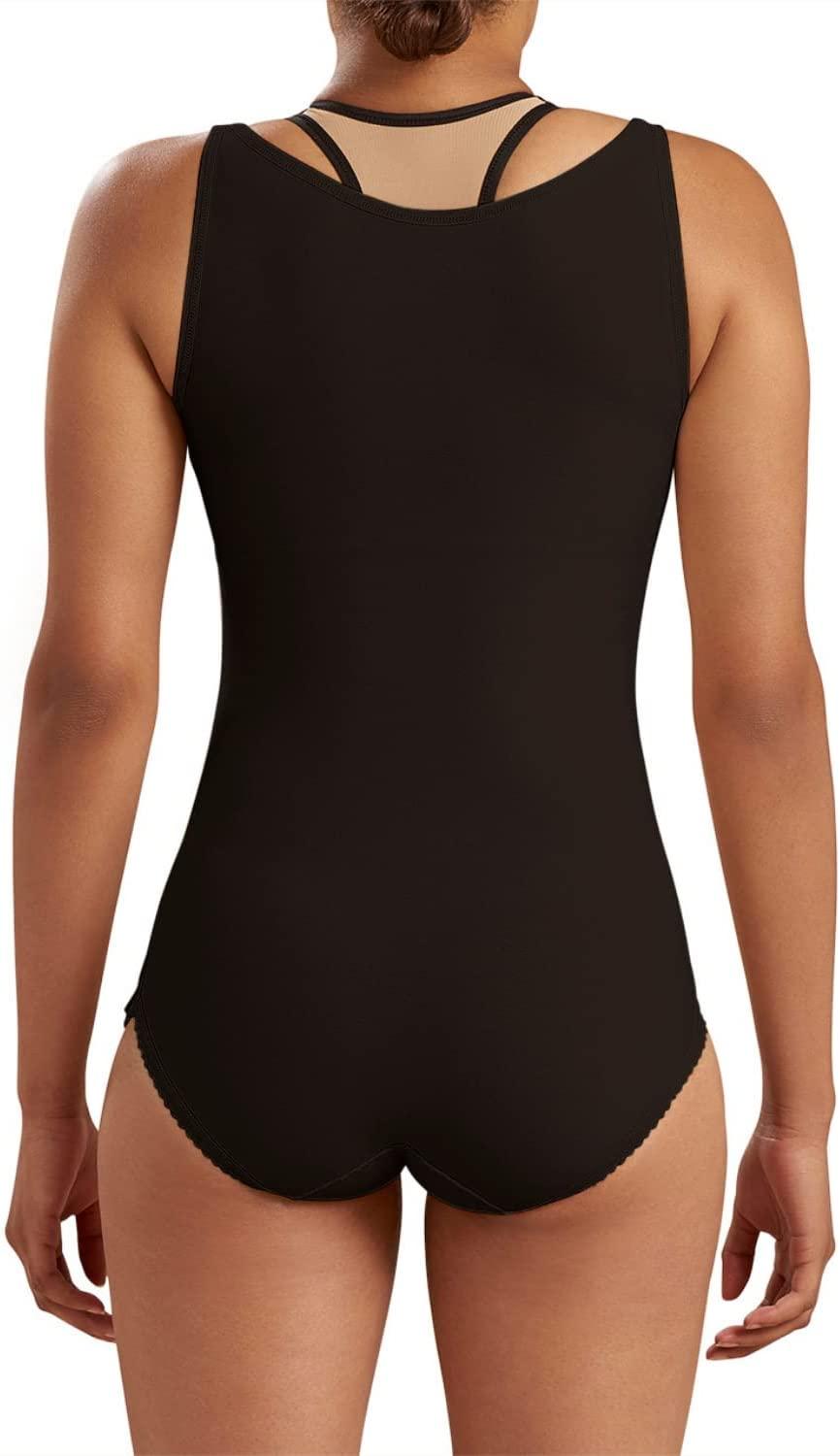Marena ComfortWear Compression and Support Garment Black Bodysuit Men's  Size XL