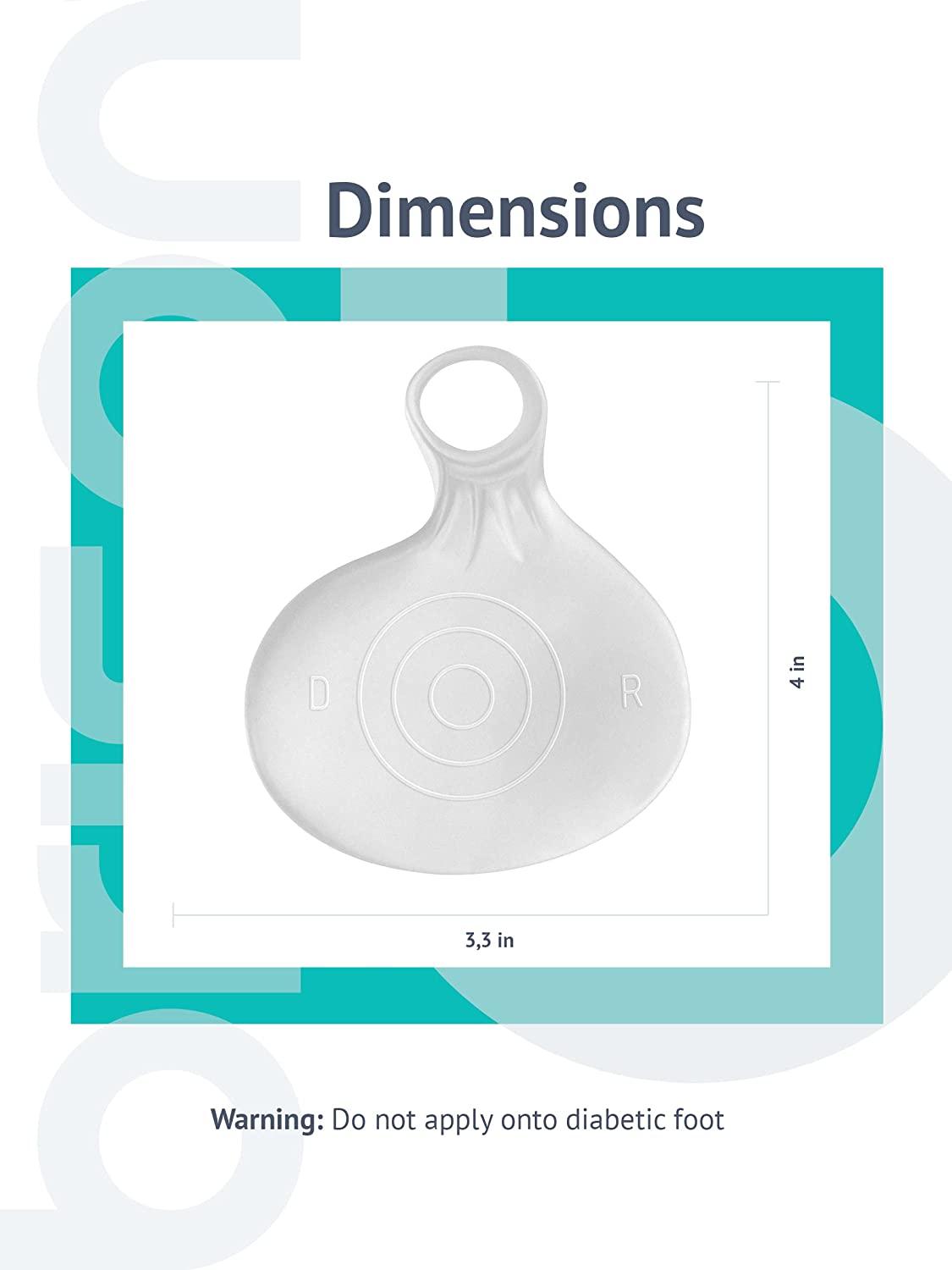 Brison Health Metatarsal Pads Soft Gel Foot Cushions for Pain Relief