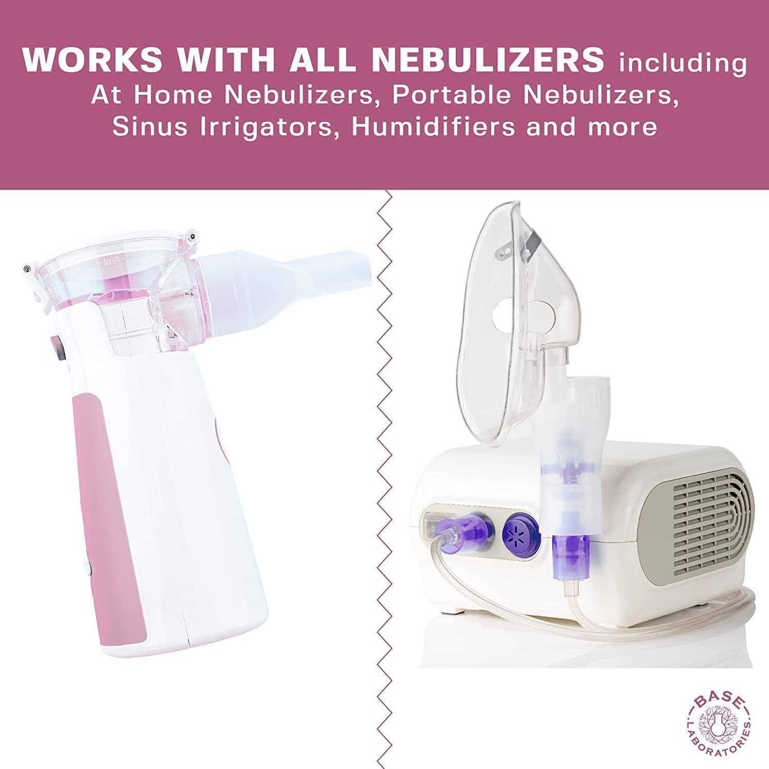 Base Labs 7 Hypertonic Saline Solution for Nebulizer Machine 75