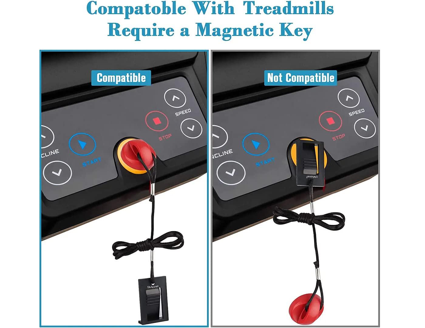 Thlevel Treadmill Universal Safety Key Compatible with All