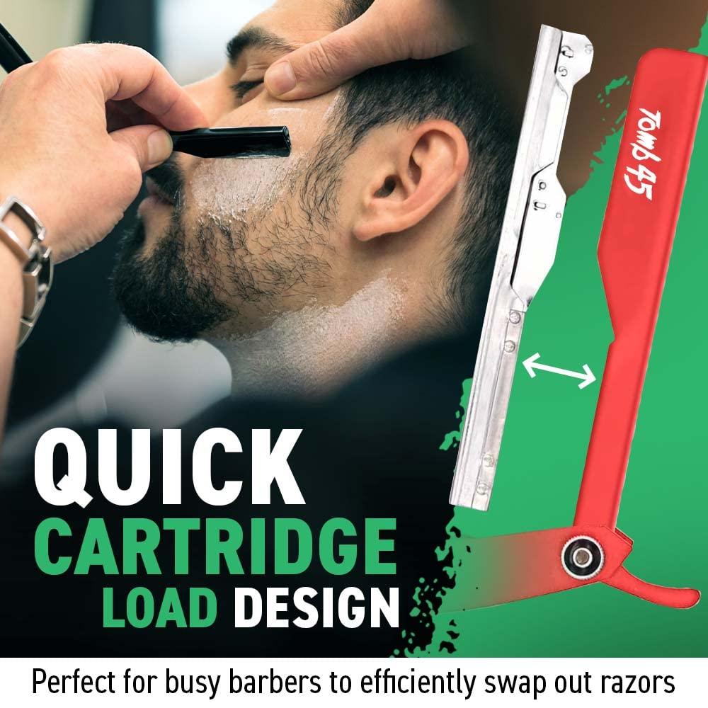 Tomb 45 Triple Cartridge Razor Holder Disposable Razor Safety Handle