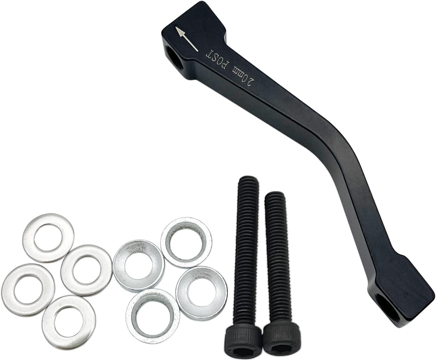 JooFn Disc Brake Caliper Mount Adapter 20mm Post Mount for 180mm Brake