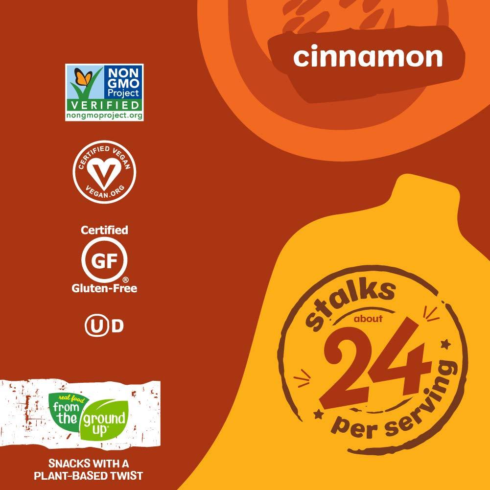 Real Food From The Ground Up Butternut Squash Stalks 6 Pack (Cinnamon)