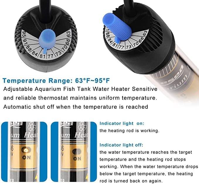 25 watt fish top tank heater