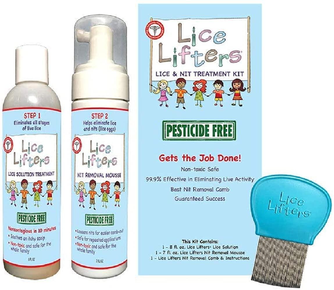 Lice Lifters Treatment Kit Fast & Effective Solution for Head Lice