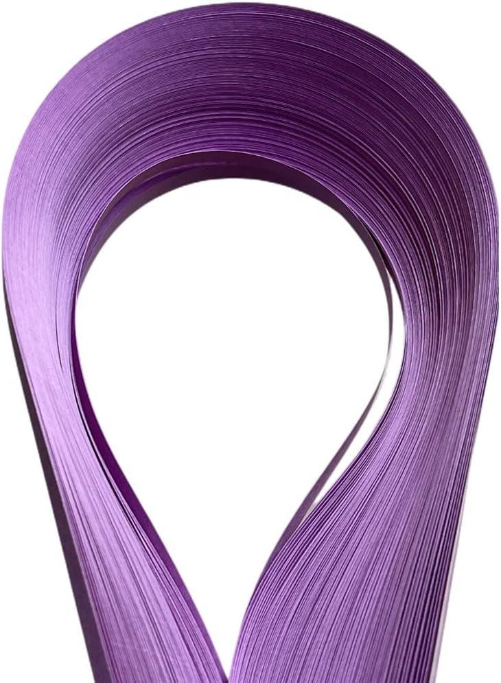 ODETOJOY Purple Quilling Paper Strips 10mm Single Color Quilling Strips