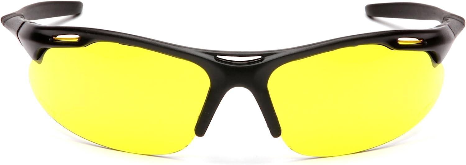 Pyramex Avante Safety Eyewear Black Frame/Amber Lens