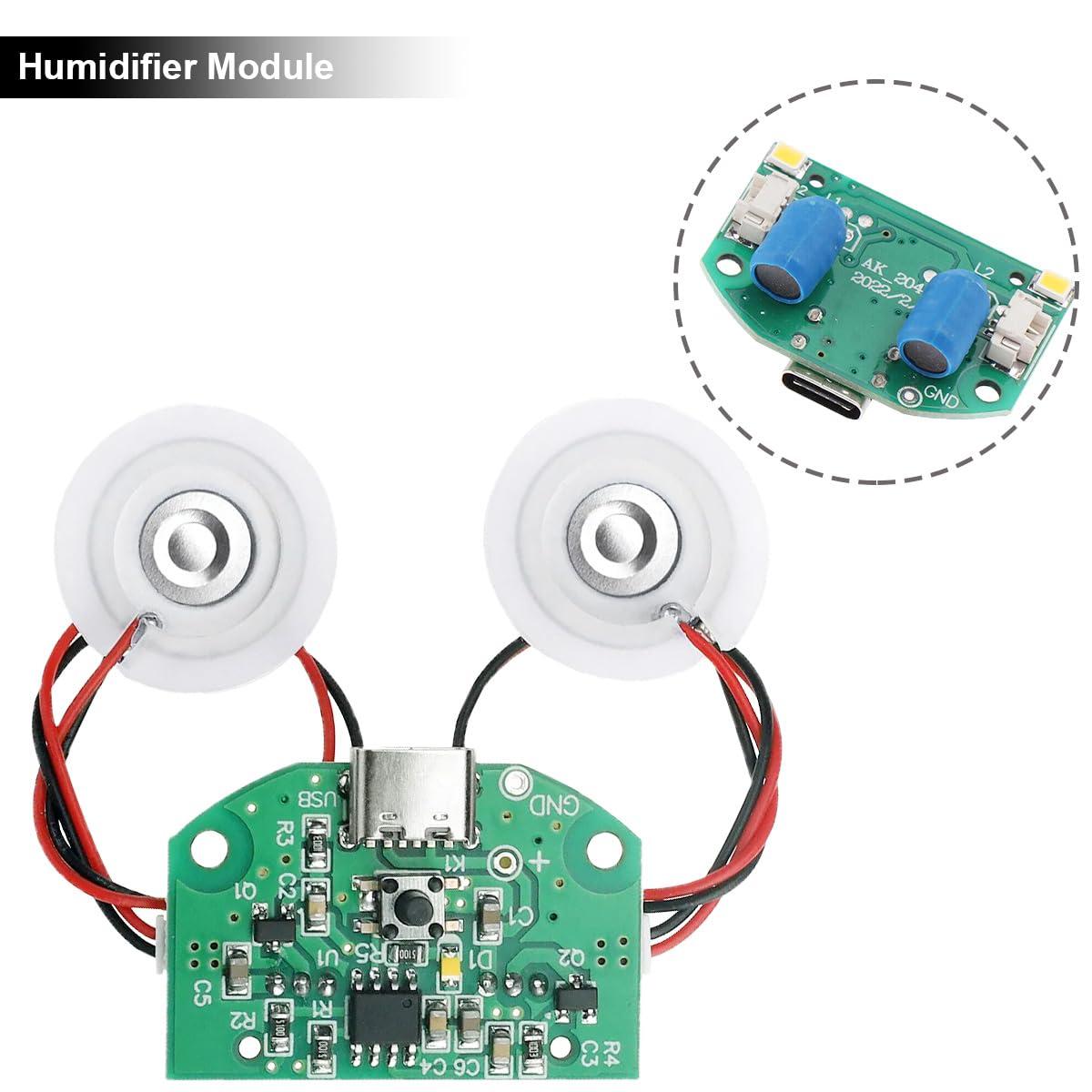 Youmile Atomization Module Humidifier Module Double Spray USB ...