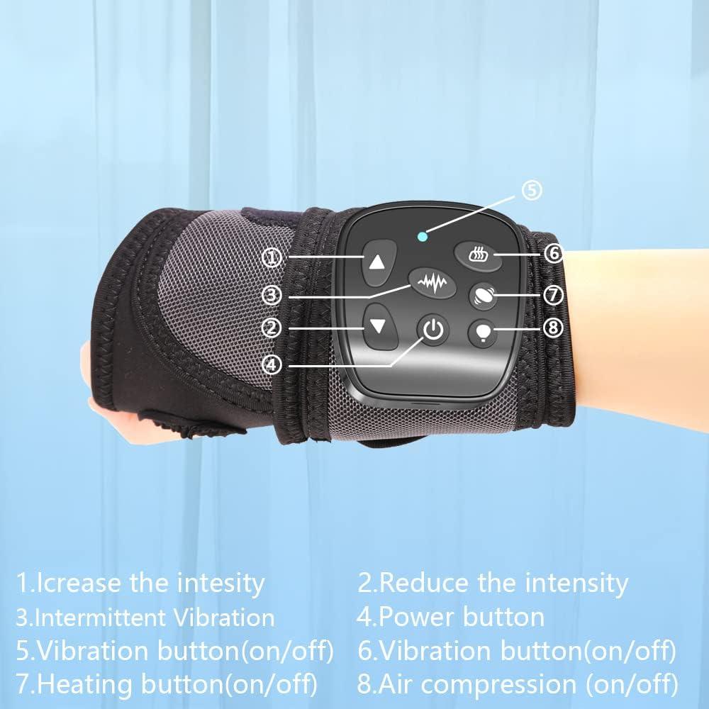 massagegerät vibration hand Amazon.com: Brrnoo Electric Vibration Hand Massager, Hand Massager for  Palm, 2 Level Automatic Finger Massager, Alleviate Numbness Dredge Palm  Meridian Finger Massager () : Health & Household main image 0