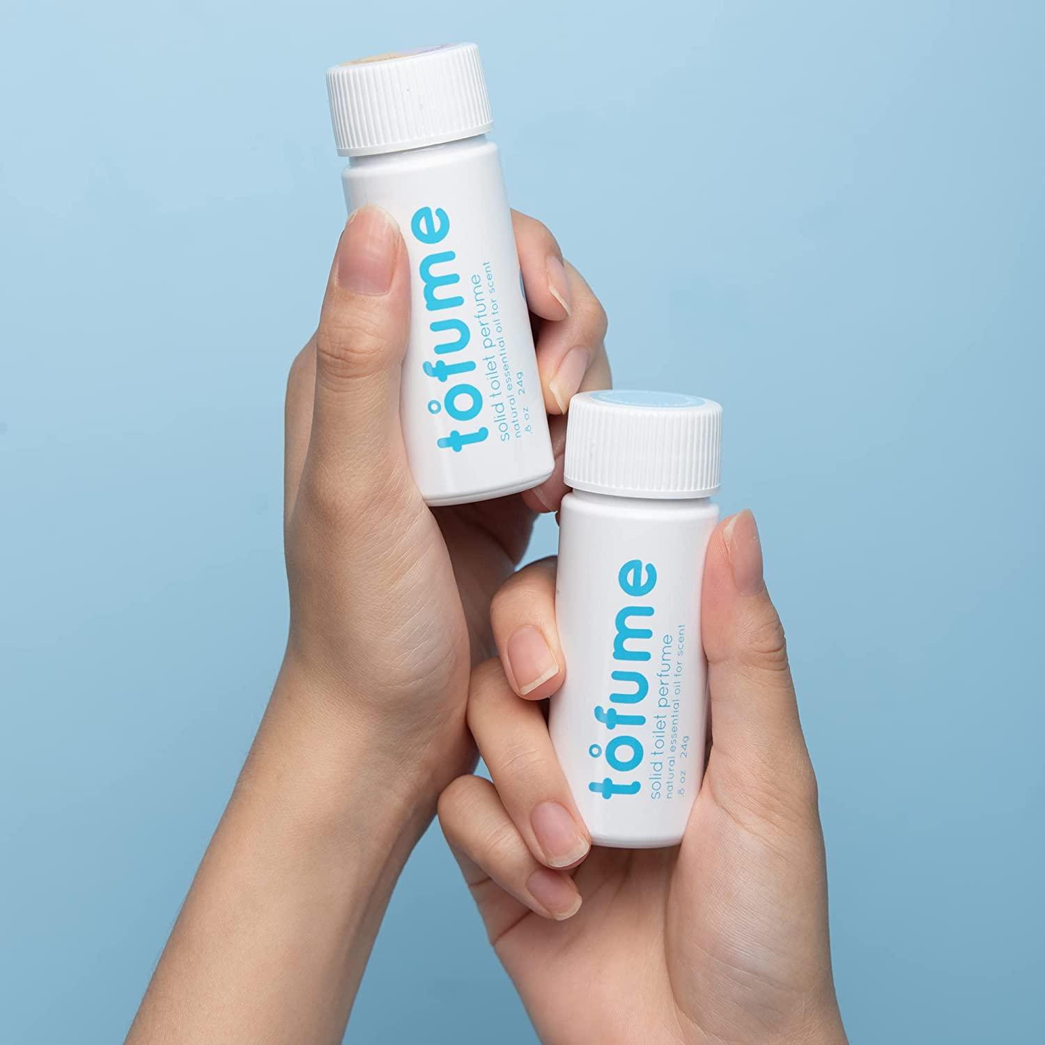 tofume Bathroom Deodorizer Effervescent Air Freshener Tablets with