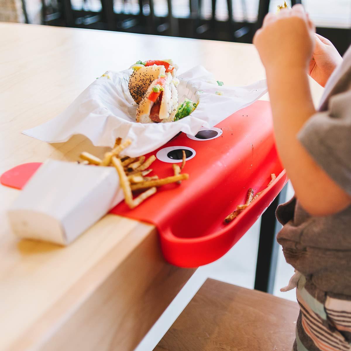 The Cibo Food Catching Baby Placemat with Suction Wide Mouth Silicone