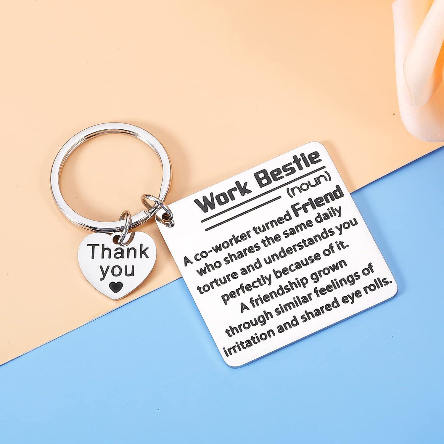 Funny Work Bestie Gifts for Women Best Friend Going Away Leaving Farewell  Gifts for Colleagues Boss Retirement Promotion Thank You Appreciation Gifts  for Coworker Friend Christmas Valentines Day Gift