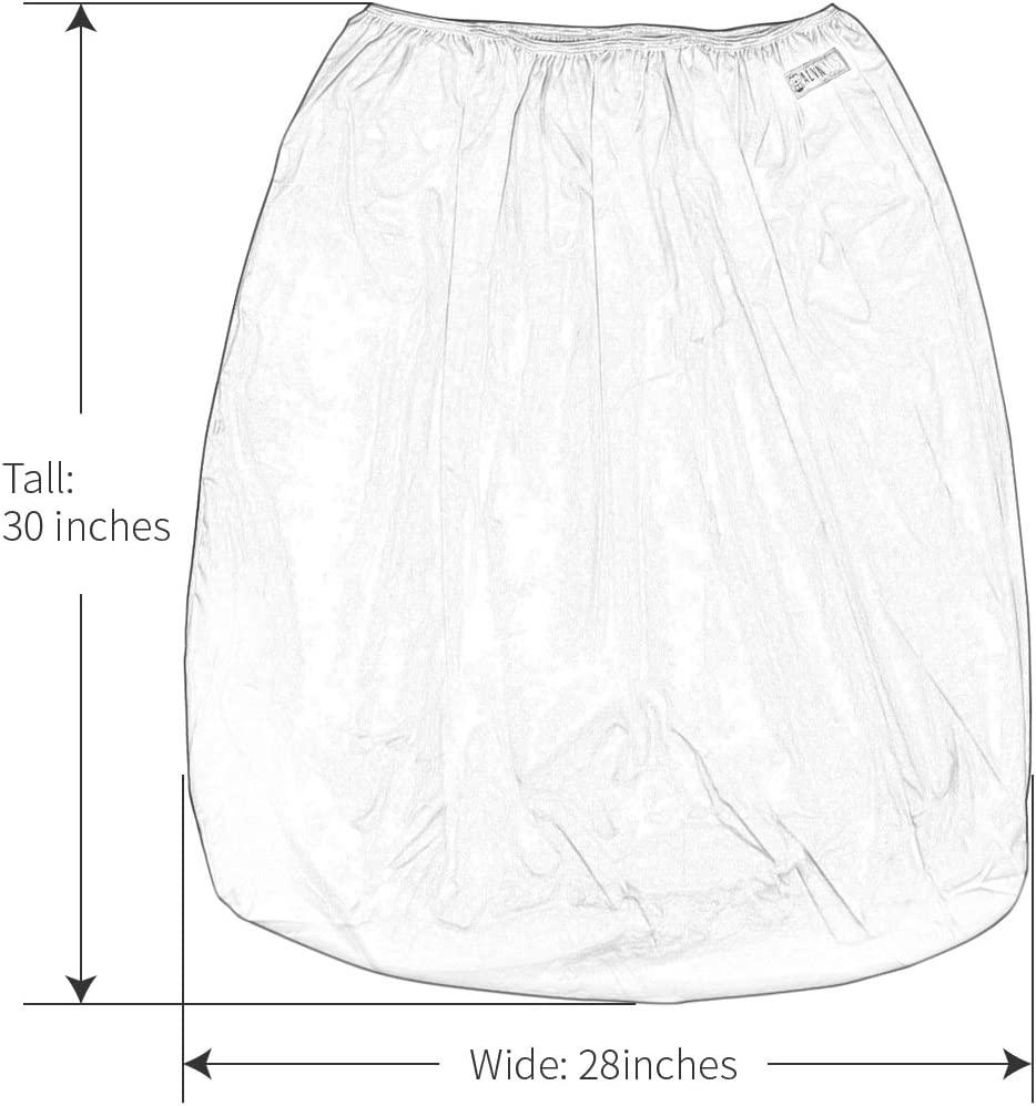 ALVABABY Reusable Diaper Pail Liner 2 Pack Fits 13.3 Gallon Trash