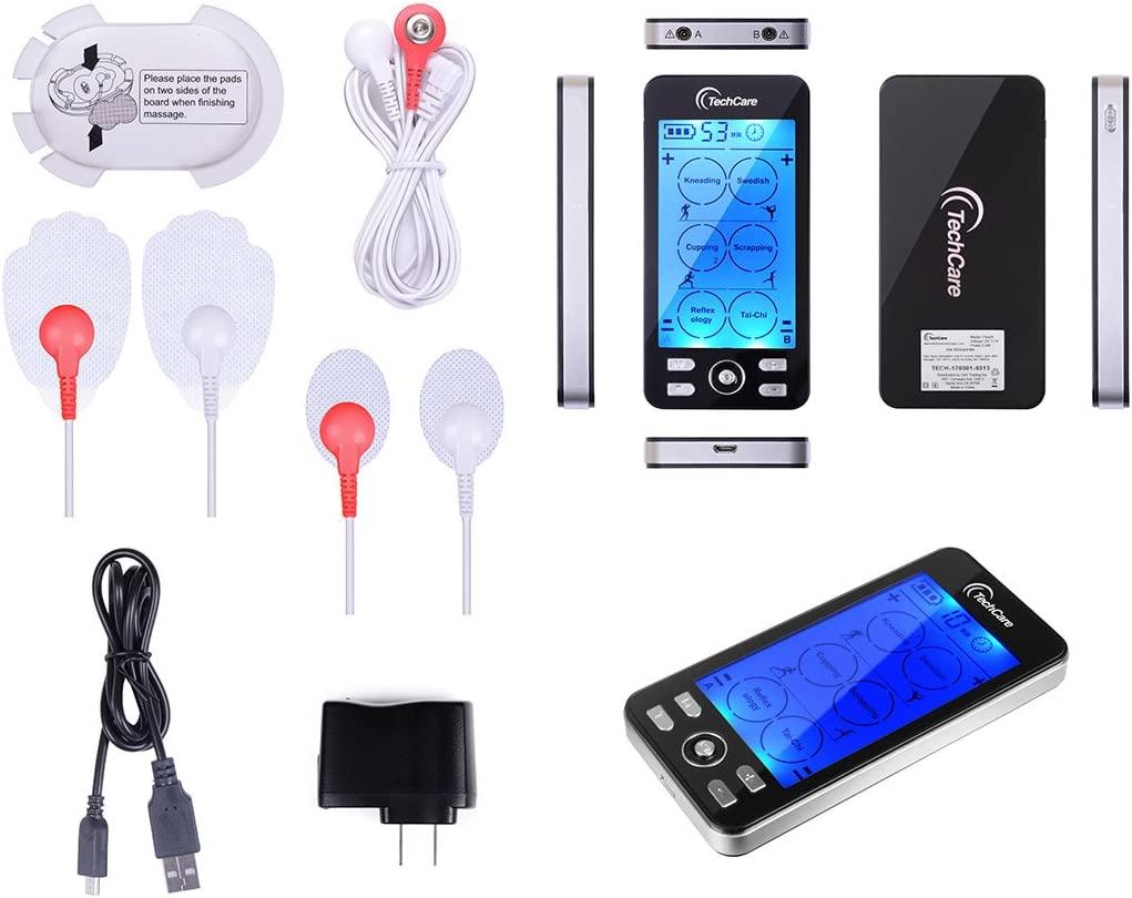 TechCare Plus 24 Modes Tens Unit Massager Rechargeable Unit Electric