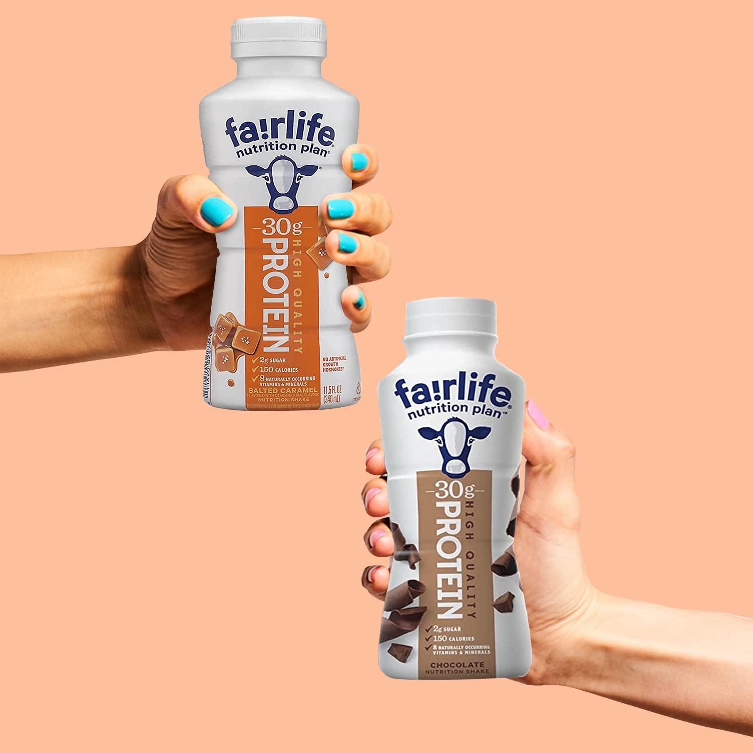 Fairlife Nutrition Plan High Protein Chocolate/Caramel Shake 12 pk