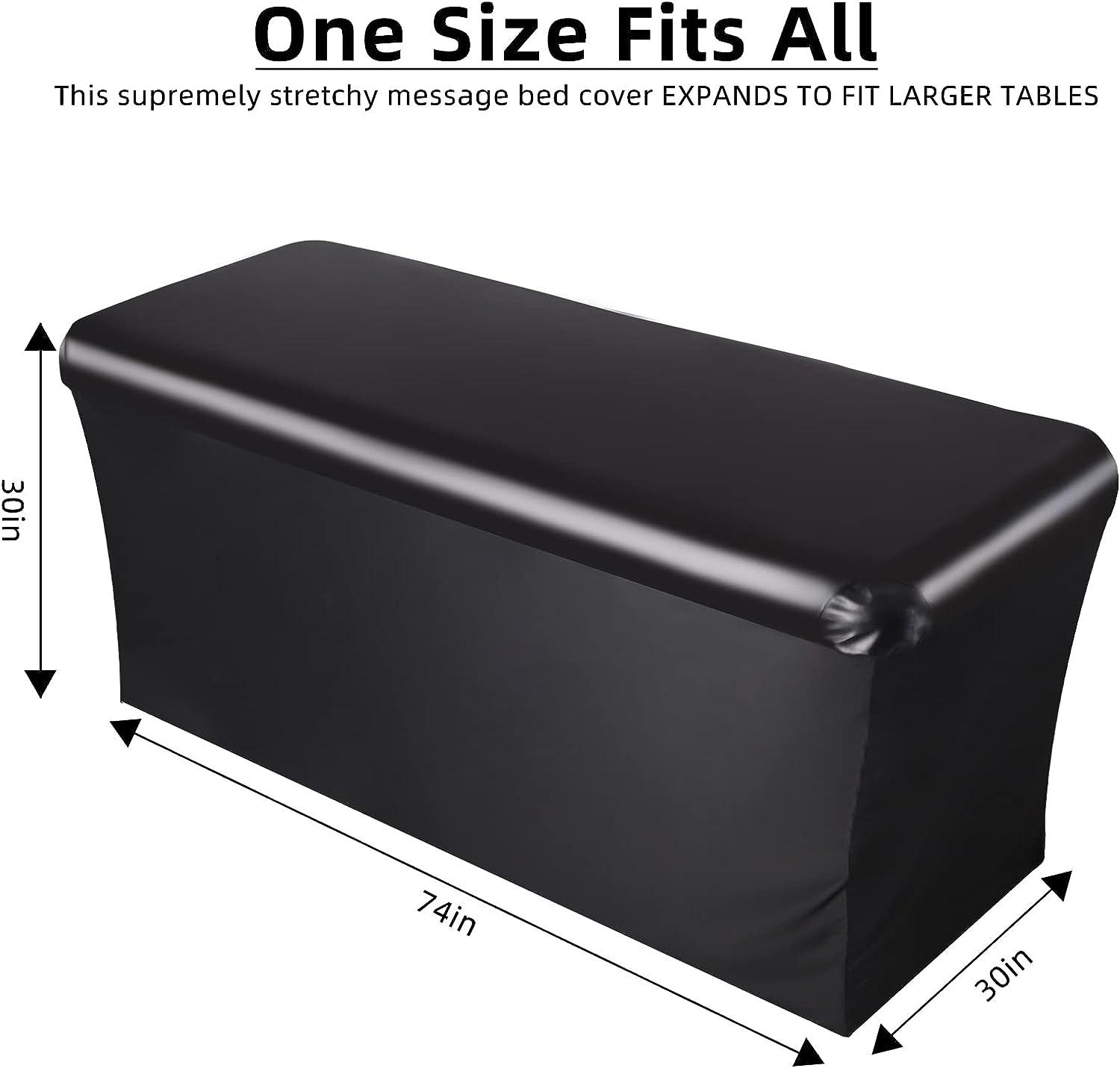 PRASNE Lash Bed Cover for Lash Extension Bed Wipeable Artificial Leather for Lash Bed Topper or