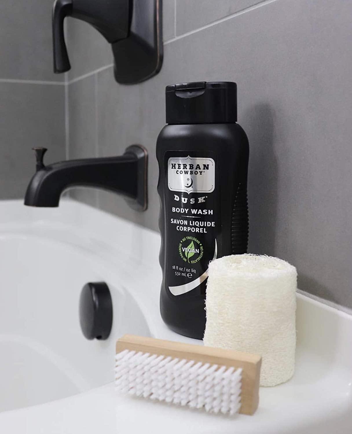 Herban Cowboy Body Wash Dusk 18 oz Natural Vegan Cleanser