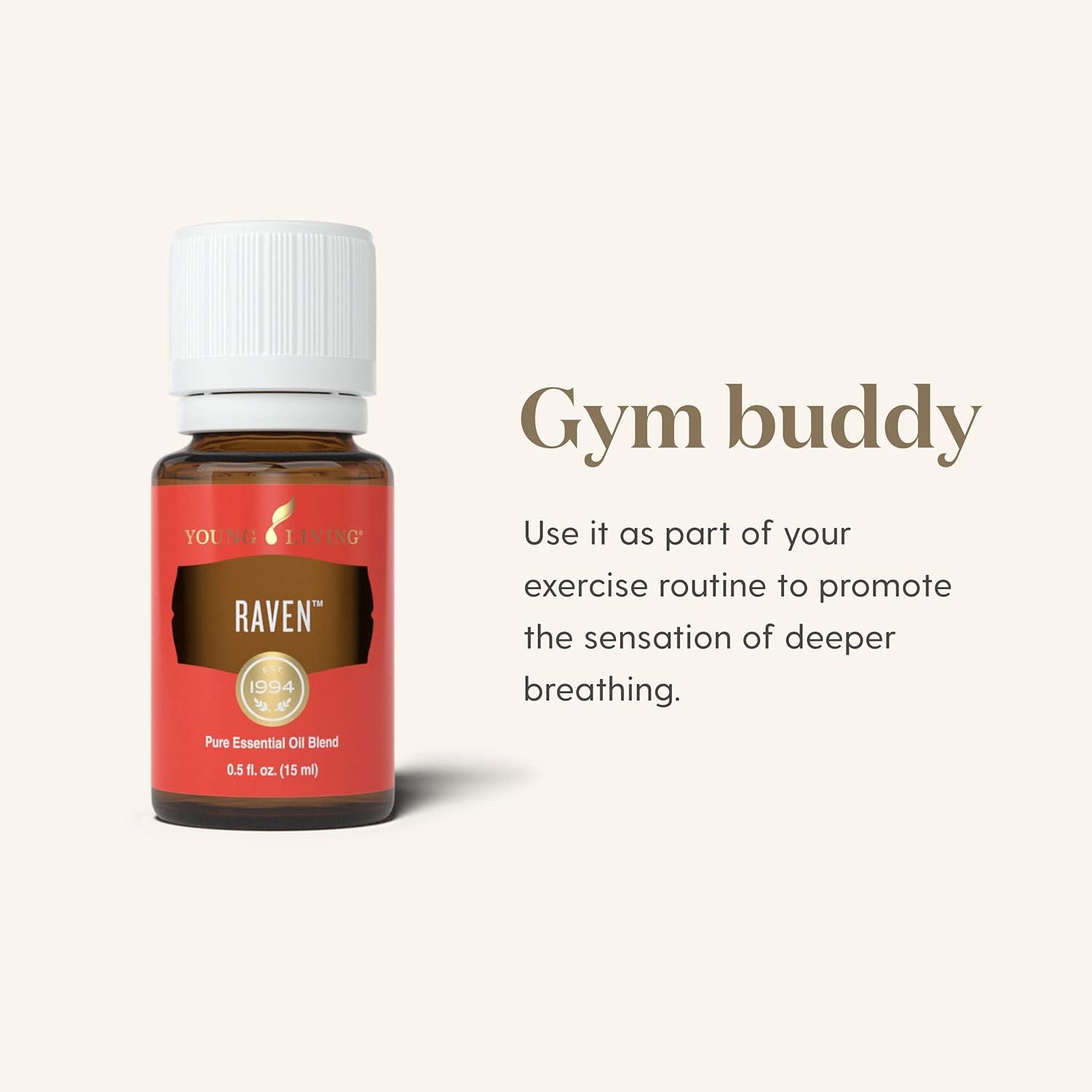 Young Living Raven Essential Oil Blend 15 ml | Chilly Minty Aroma