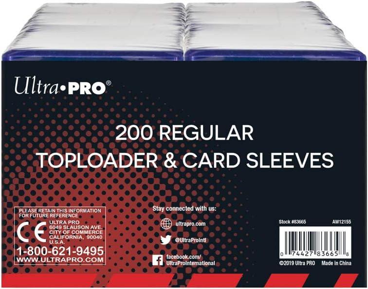 Ultra PRO 3x4 Clear Top Loaders with 200ct Card Sleeves Bundle - Standard Size Baseball Card Protectors | Buy Now with Express International Delivery | GoSupps.com Ultra PRO 3x4 Clear Top Loaders with 200ct Card Sleeves Bundle - Standard Size Baseball Card Protectors | Buy Now with Express International Delivery | GoSupps.com