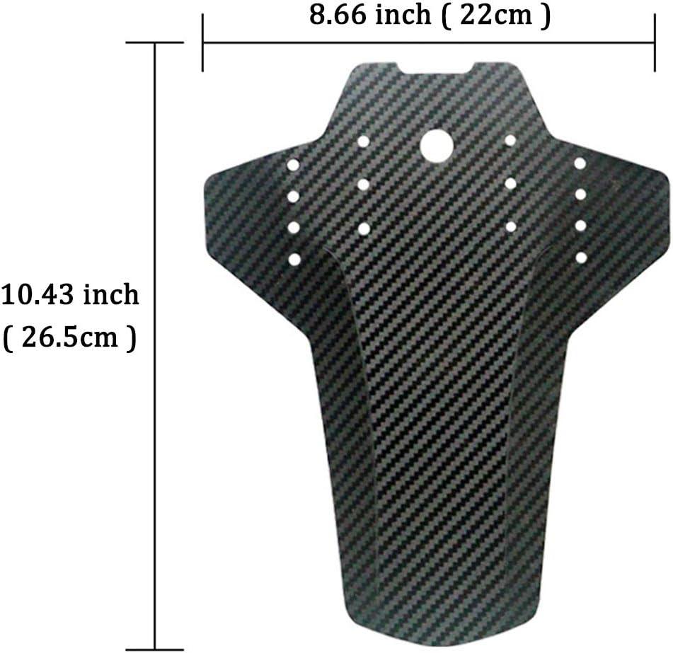 Carbon fiber best sale mud guards mtb
