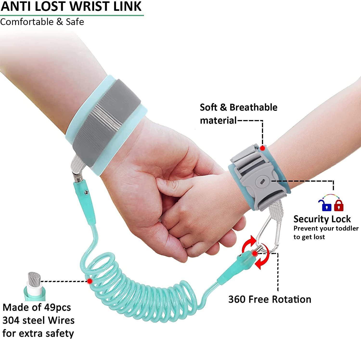 Anti Lost Wrist Link Child Wrist Tether Toddler Harness Anti Lost Wrist  Link Near Me Baby