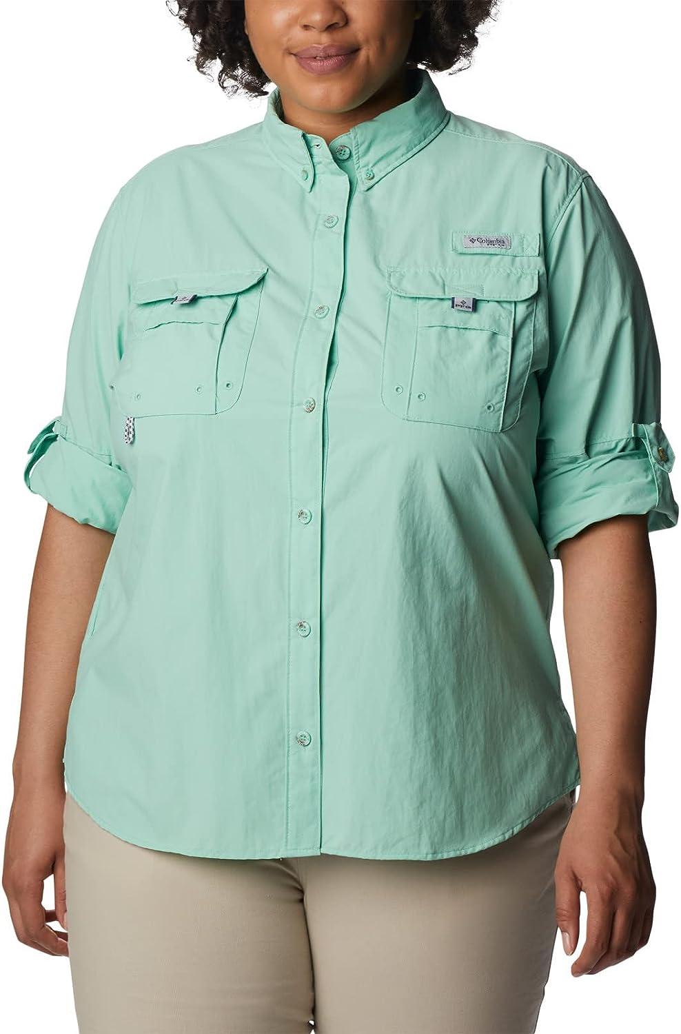 Columbia Women's PFG Bahama Ii UPF 30 Long Sleeve Fishing Shirt