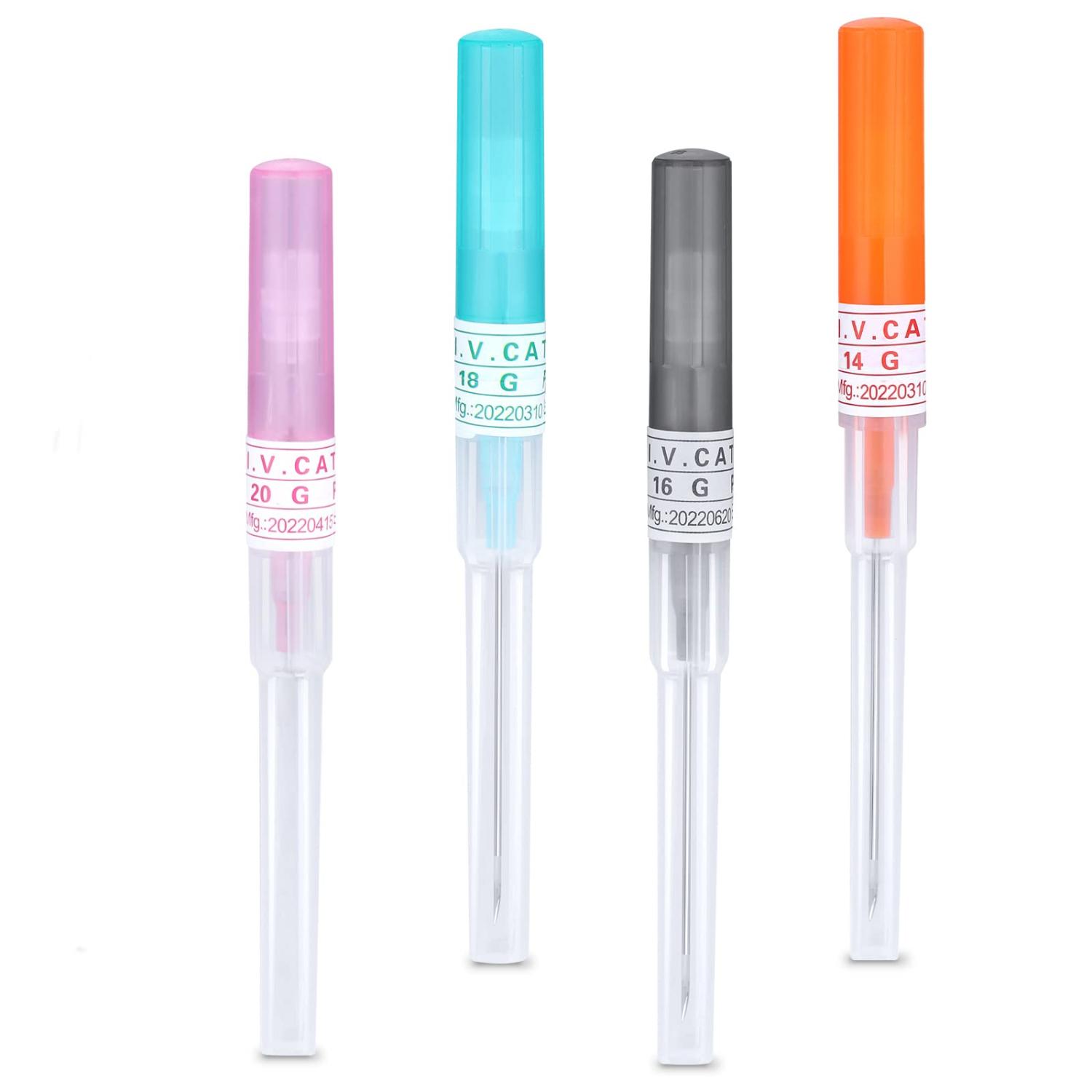 Aumeo Mixed Catheter Piercing Needles 14G 16G 18G 20G IV Catheter