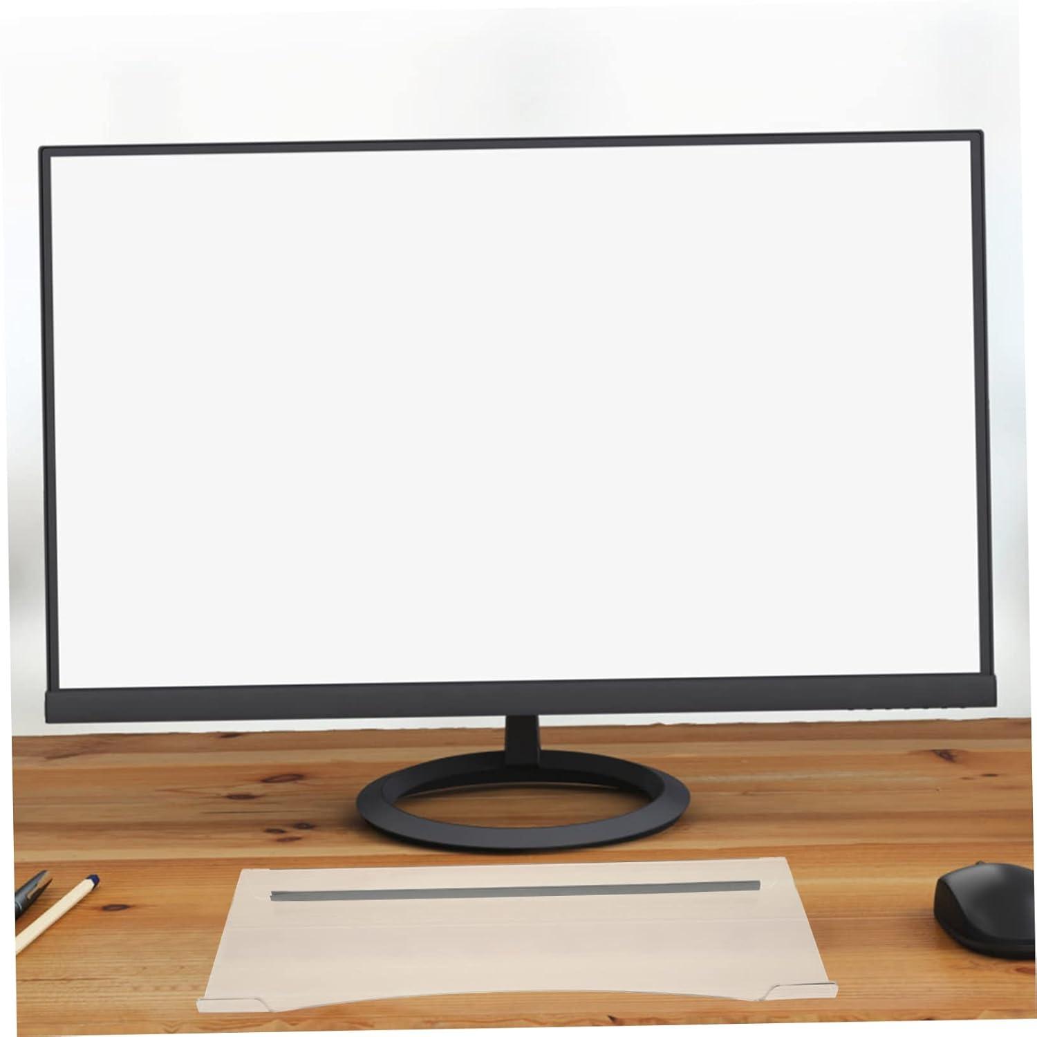 Osaladi Acrylic Keyboard Riser Stand - Anti-Slip Gaming & PC Storage ...