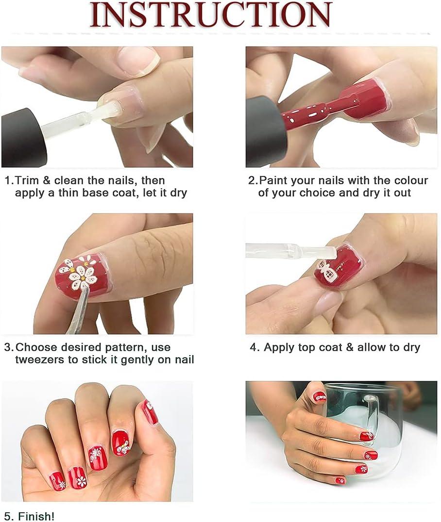 OMY Small Easy-Application Nail Stickers