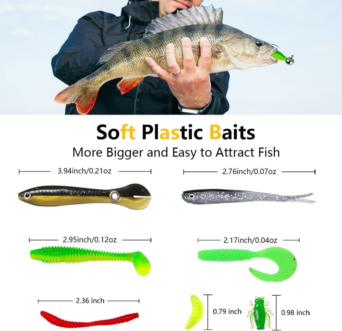 30Pcs Fishing Lures Kit Set - Crankbaits, Topwater Lures, Spinnerbaits,  Worms, Jigs, Hooks & Tackle Box - Bass Trout Fishing Gear | Buy Now with  Express International Delivery | GoSupps.com