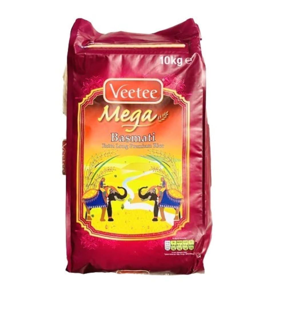 MASVeetee Mega Long Basmati Rice 10kg-Fd | Buy Now with Express ...