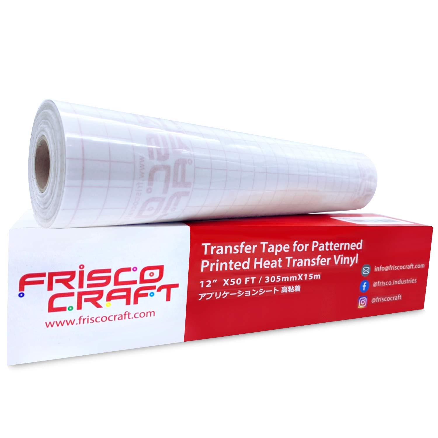 Frisco Craft Transfer Tape for Heat Transfer Vinyl Iron on Transfer