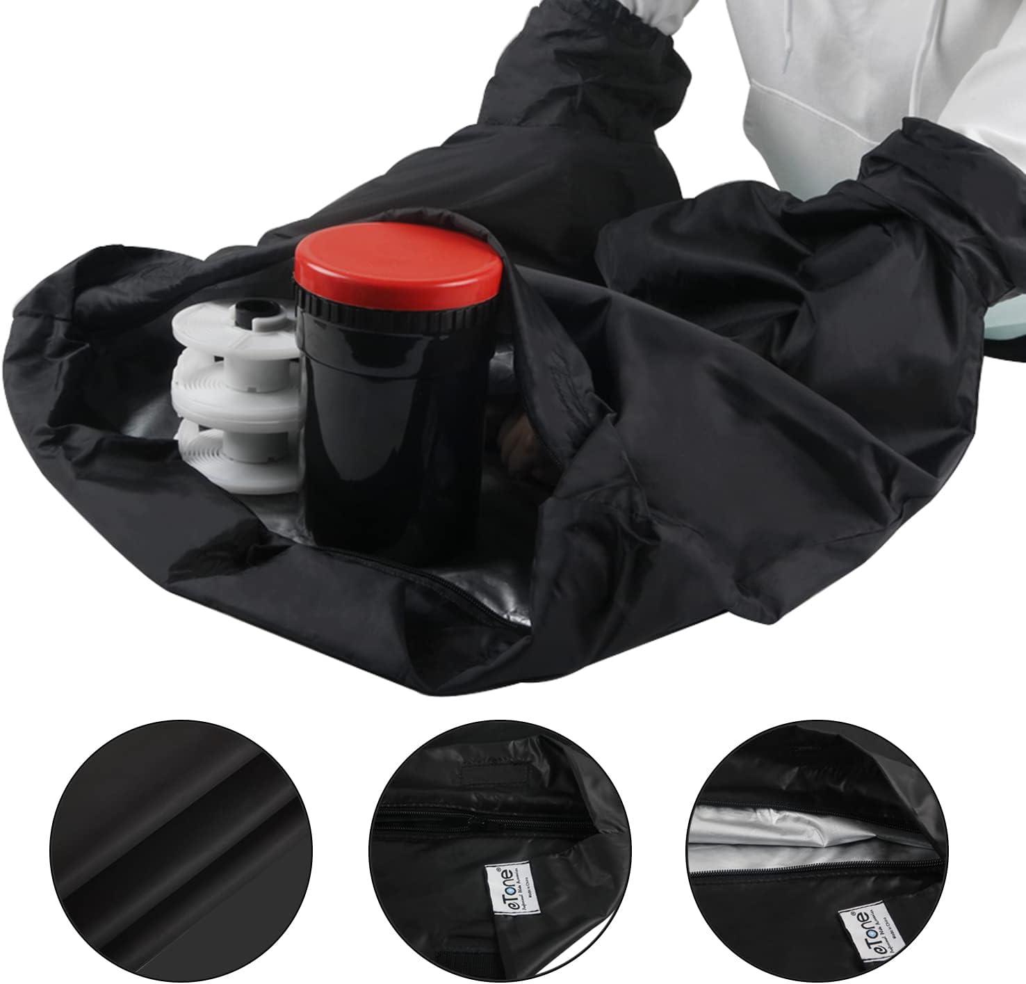 Film Changing Developing Darkroom Bag Light-proof Dual Layer Zipper Anti  Static | eBay