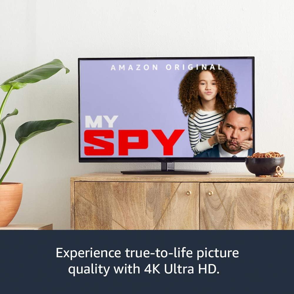 Fire TV Stick 4K with Alexa Voice Remote (includes TV controls) and 3