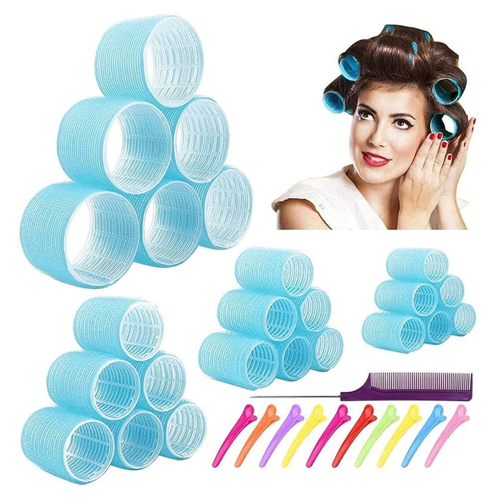 Jumbo Hair Rollers Set Hair Rollers Curlers For Long Hair No Heat