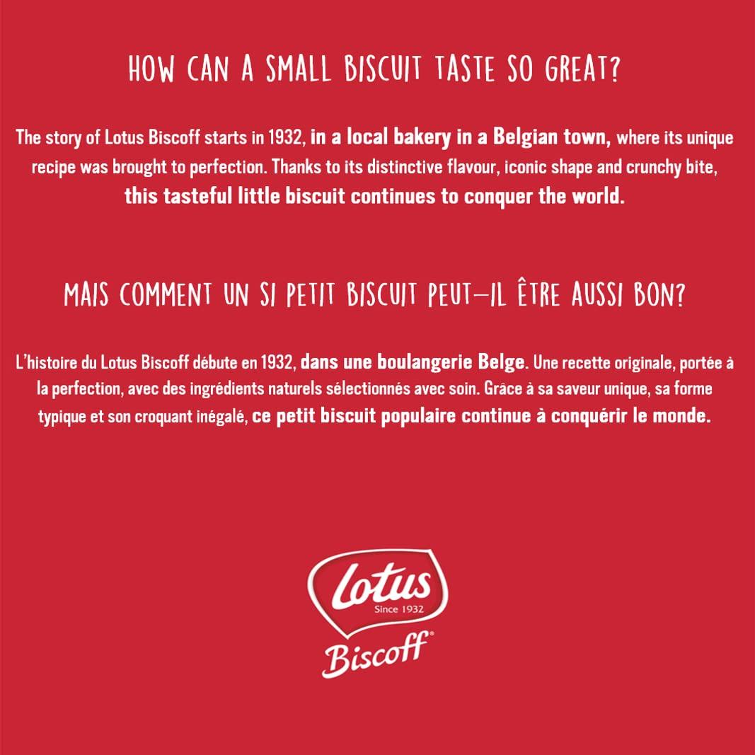 Lotus Biscoff Cookies 300 Count Individually Wrapped Caramelized