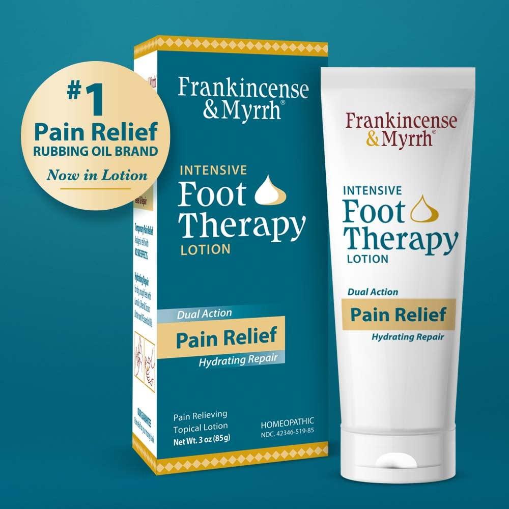 Frankincense & Myrrh Foot Pain Relief Lotion Intensive Foot Therapy