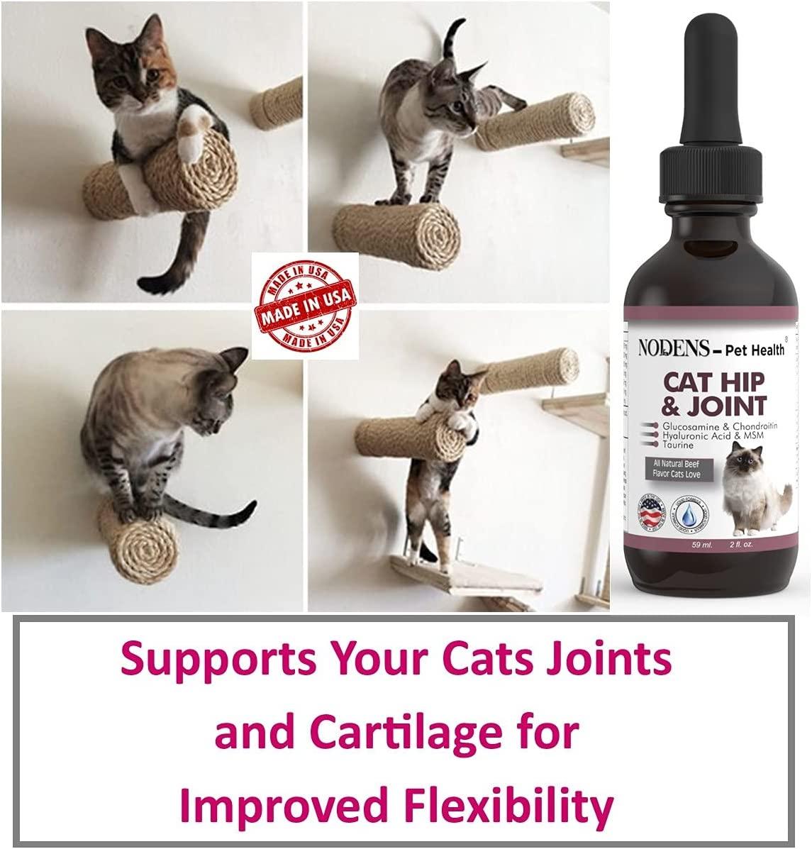 NODENS CAT Hip and Joint Glucosamine for Cats with Chondroitin and Opti