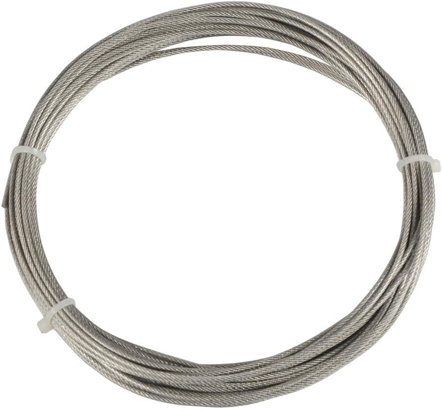 10m Fishing Steel Wire Line Trace Coating Wire Er Coating Jigging Wire Fish Fishing Wire Stainless Wire 30lbs