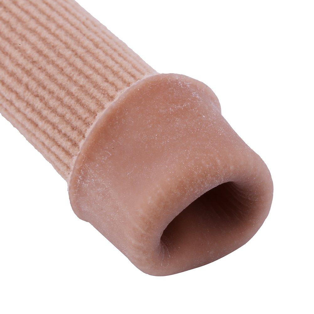 15cm Silicone Toe Covers Corn Pads Toe Bandages Toe Cushion Tube Big