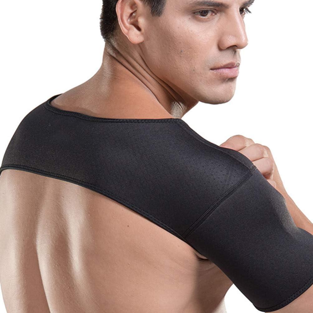 Exceart Double Shoulder Support Shoulder Wrap Protector Shoulder